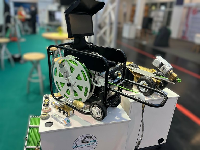 Mobile Inspektionseinheit auf der IFAT 2024